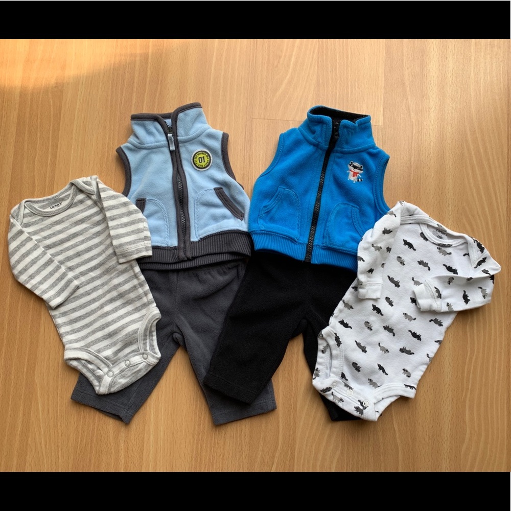 Carter’s Fleece Sets, Newborn